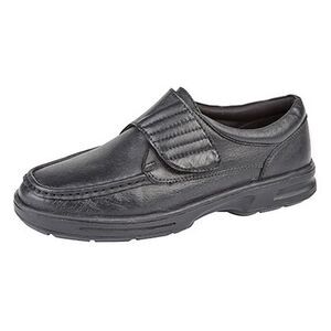 Dr Keller Mens Touch Fastening Shoes / Black
